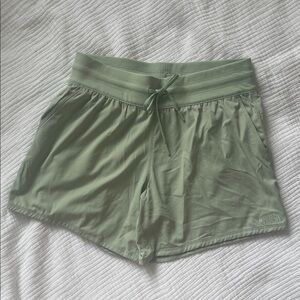NWT The North Face Light Sage Green Performance Shorts